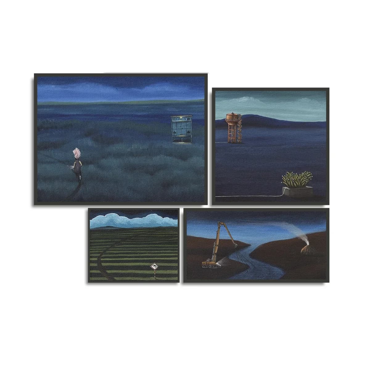 Song of a traveller series (set of 4)