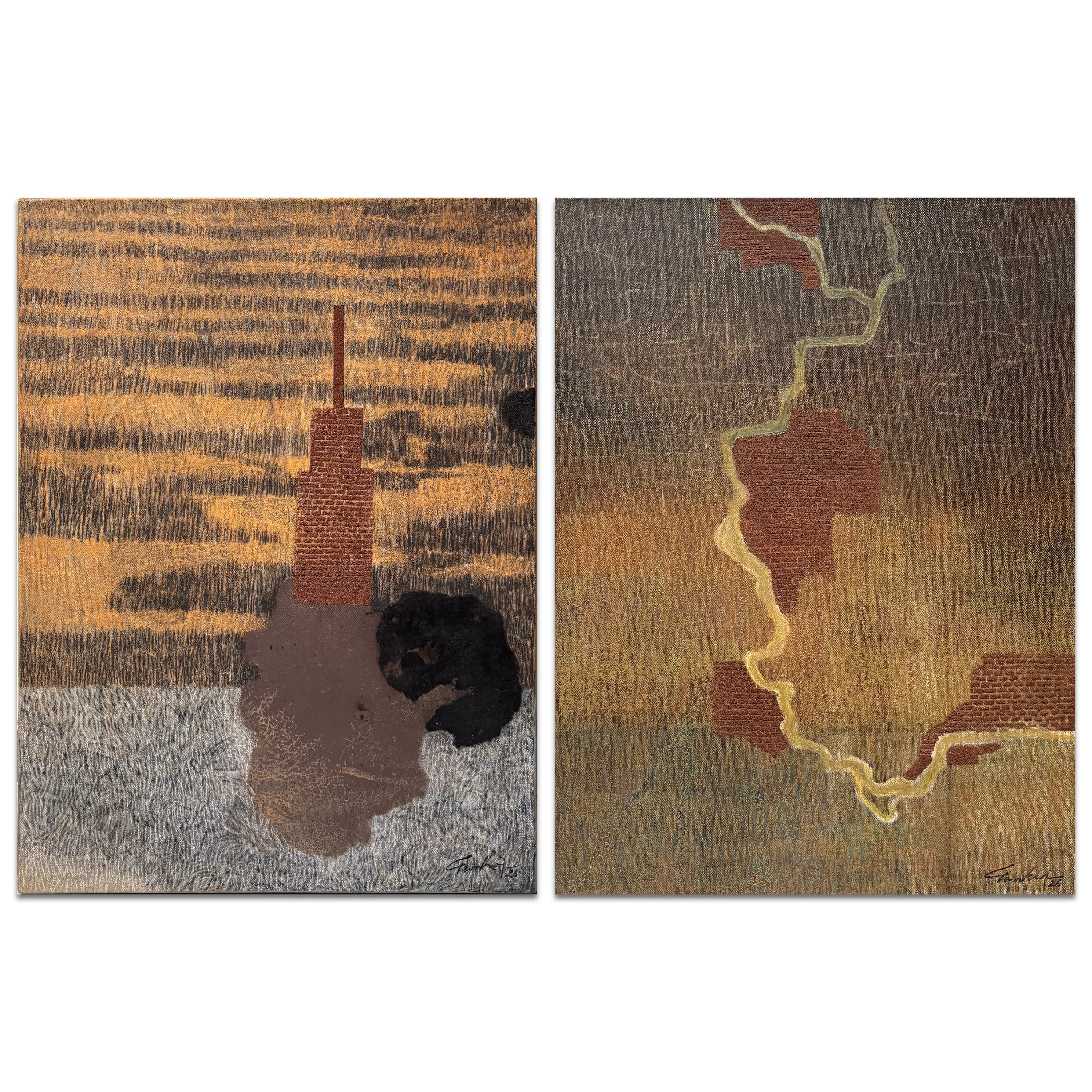 Entangled Landscape (Set of 2)