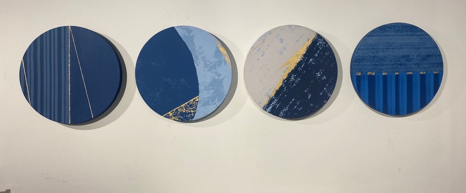 Phases of the moon 2 (set of 4)