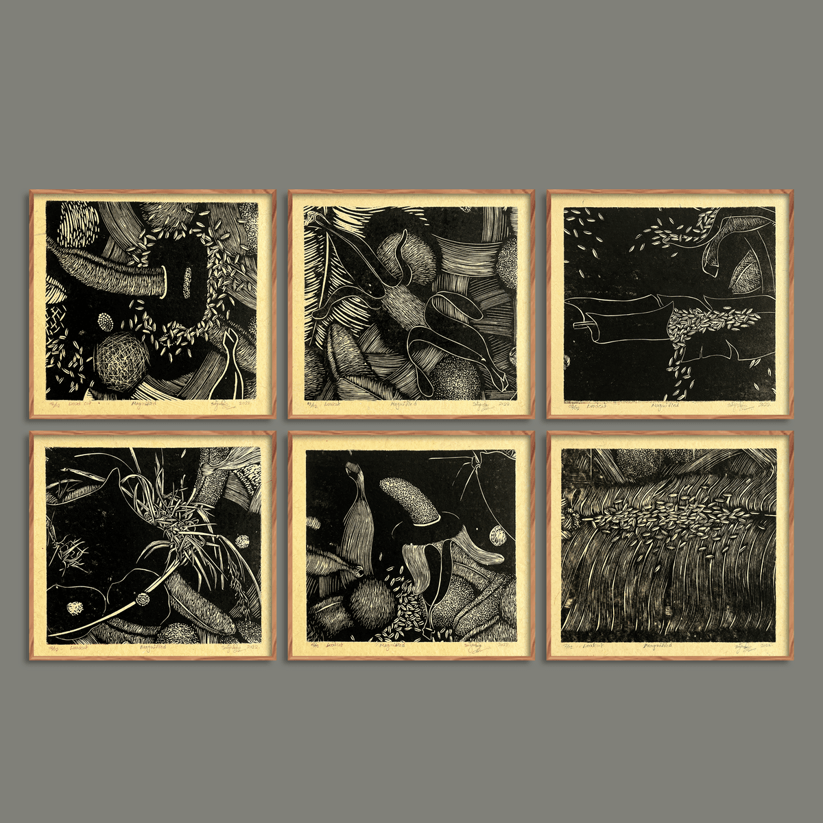 Under The Grass 2 - (edition - 2/2) , set of 6