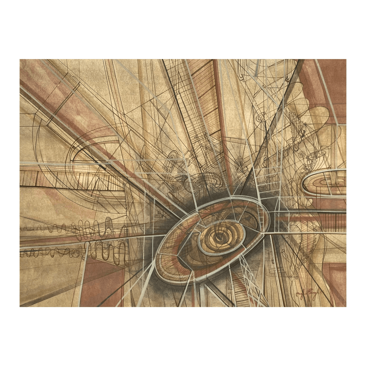 Implosion of Space