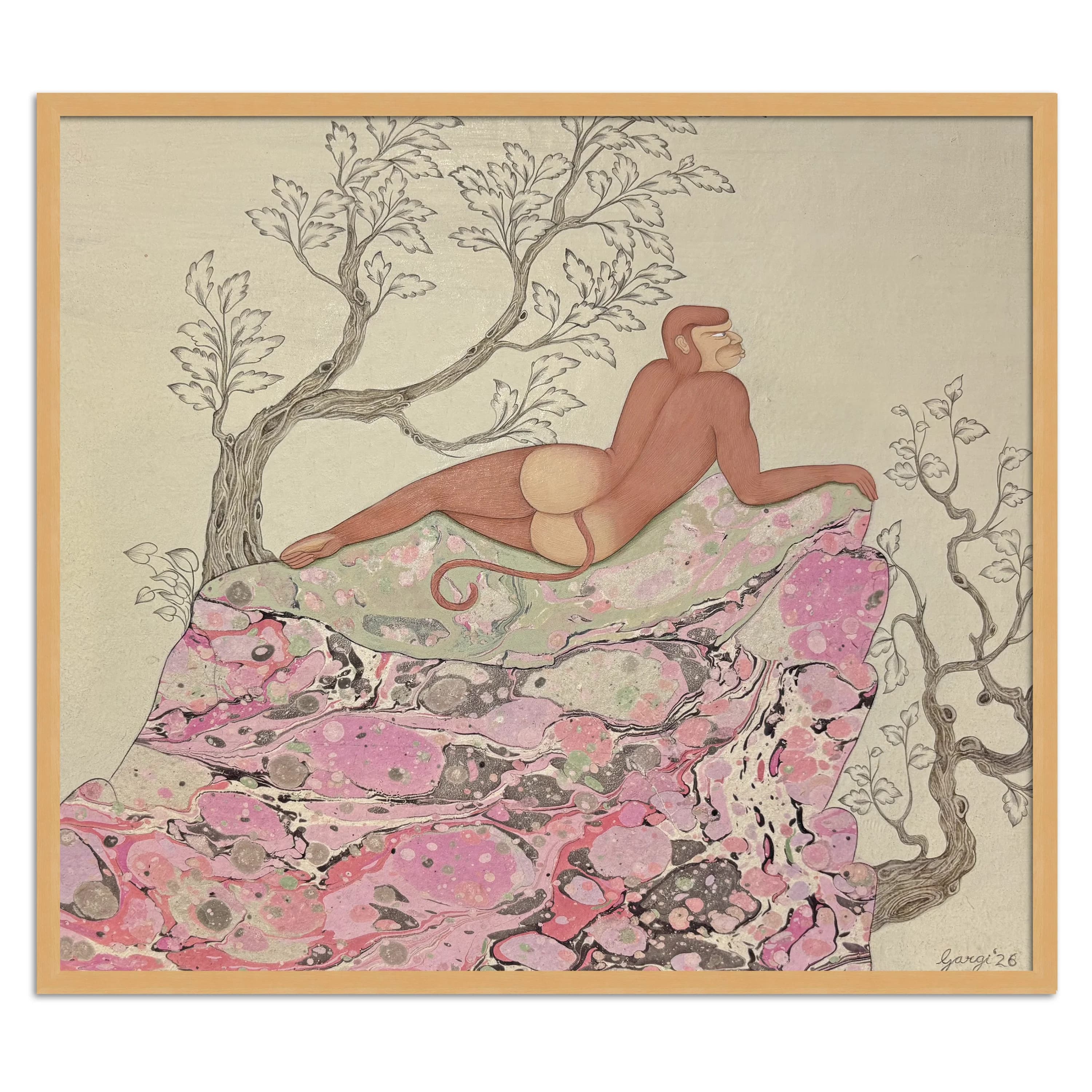 Reclining Nude King