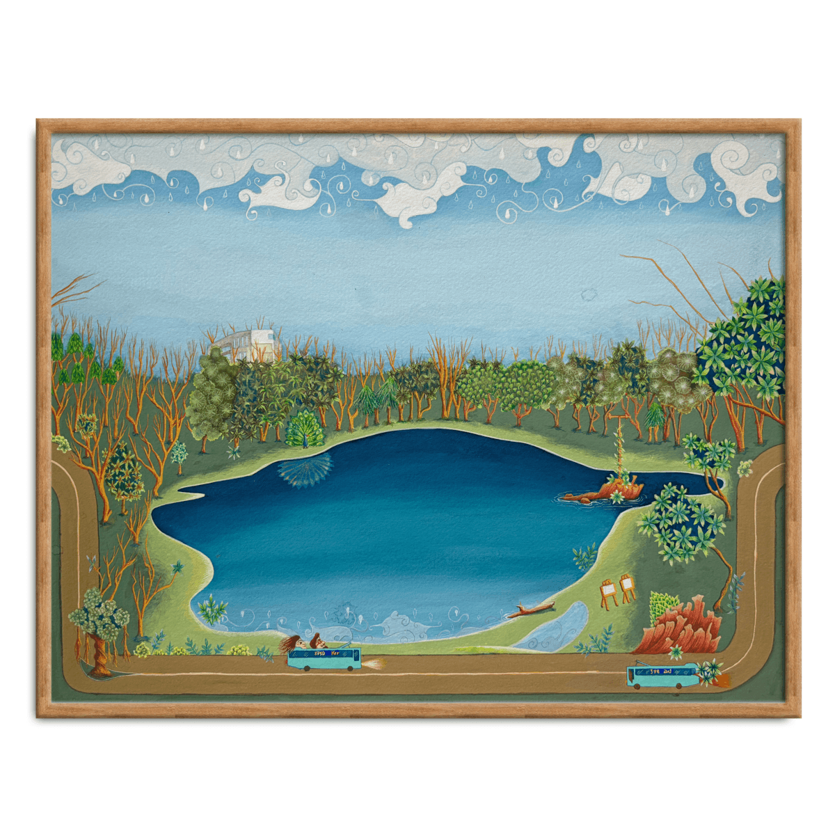 Once upon a lake