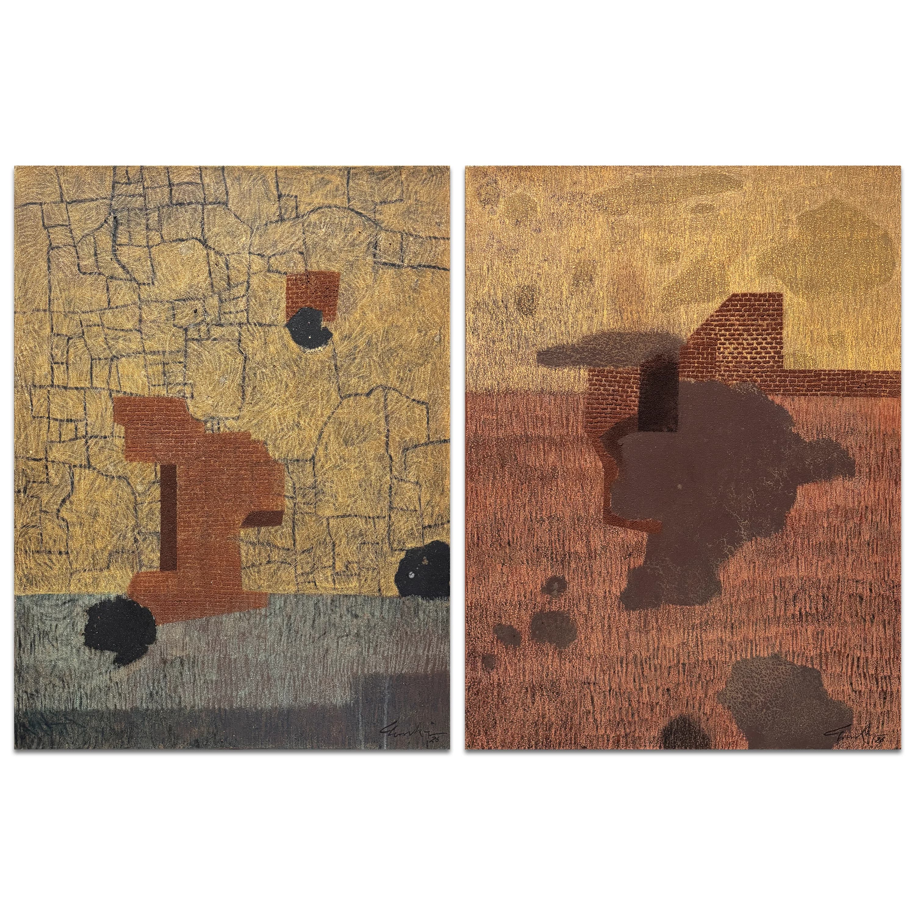 Entangled Landscape (Set of 2)