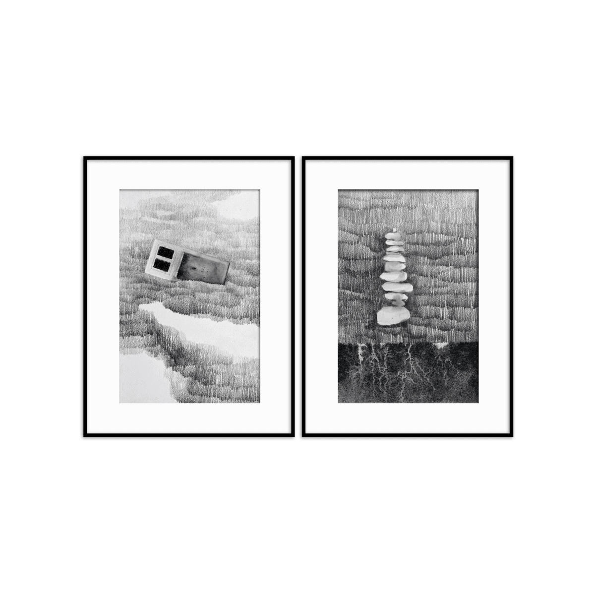 Eclipsed Horizon - I (set of 2)