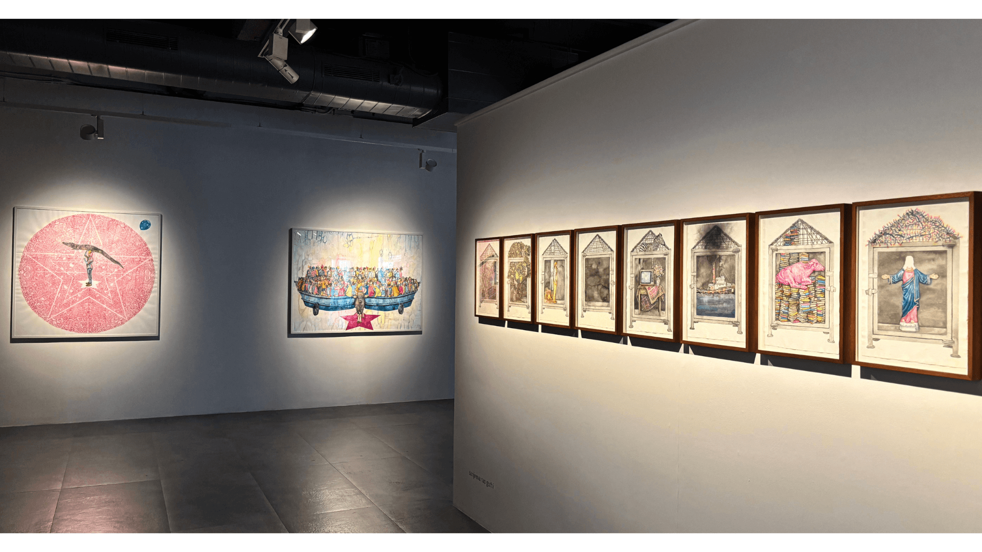 Installation view — Empire of Irony