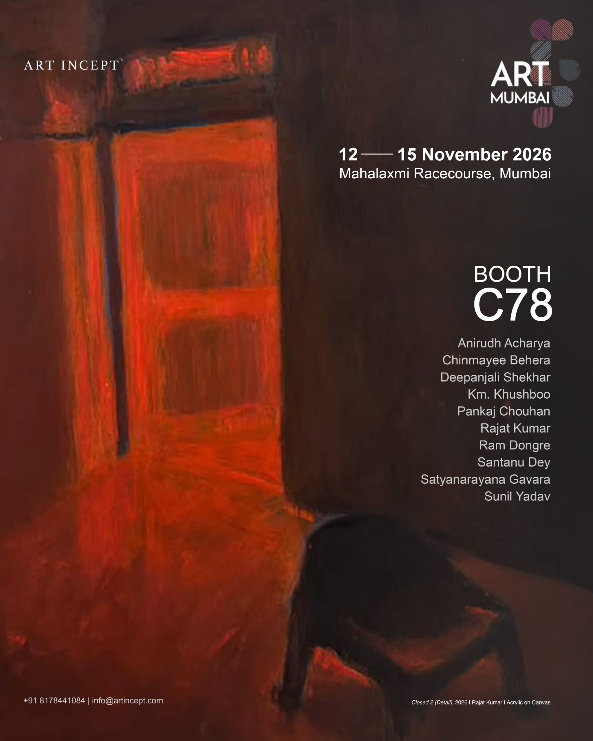 Art Mumbai 2026 — exhibition poster