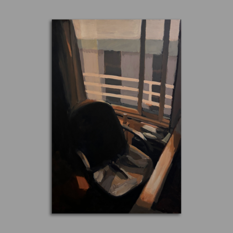 By the window