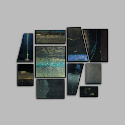 Untitled - (set of 10 framed in museum glass)