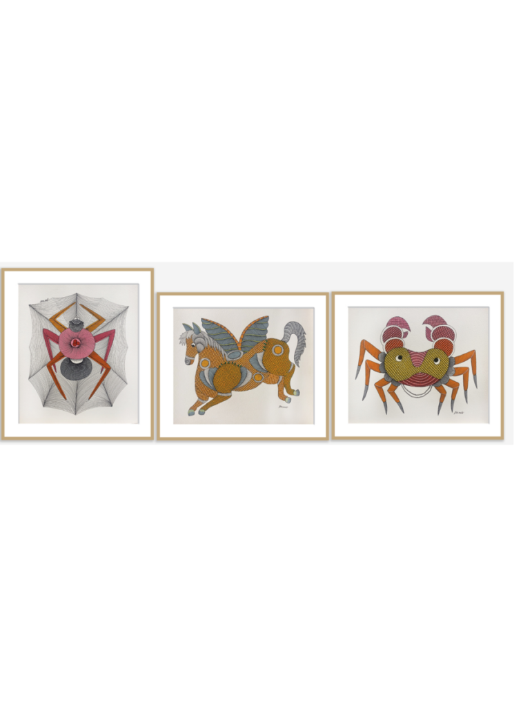 Gond (set of 4)