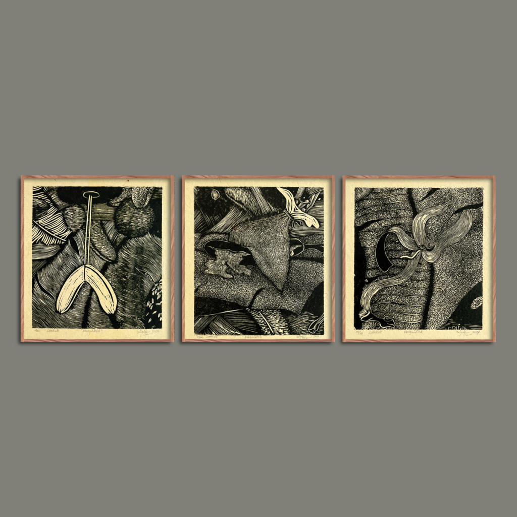 Under The Grass 2 - (edition - 2/2) , set of 3