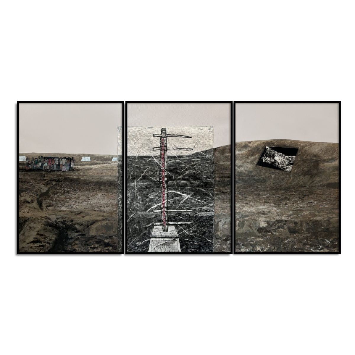 Their breathing isn’t separated from the breathing of field (set of 3)