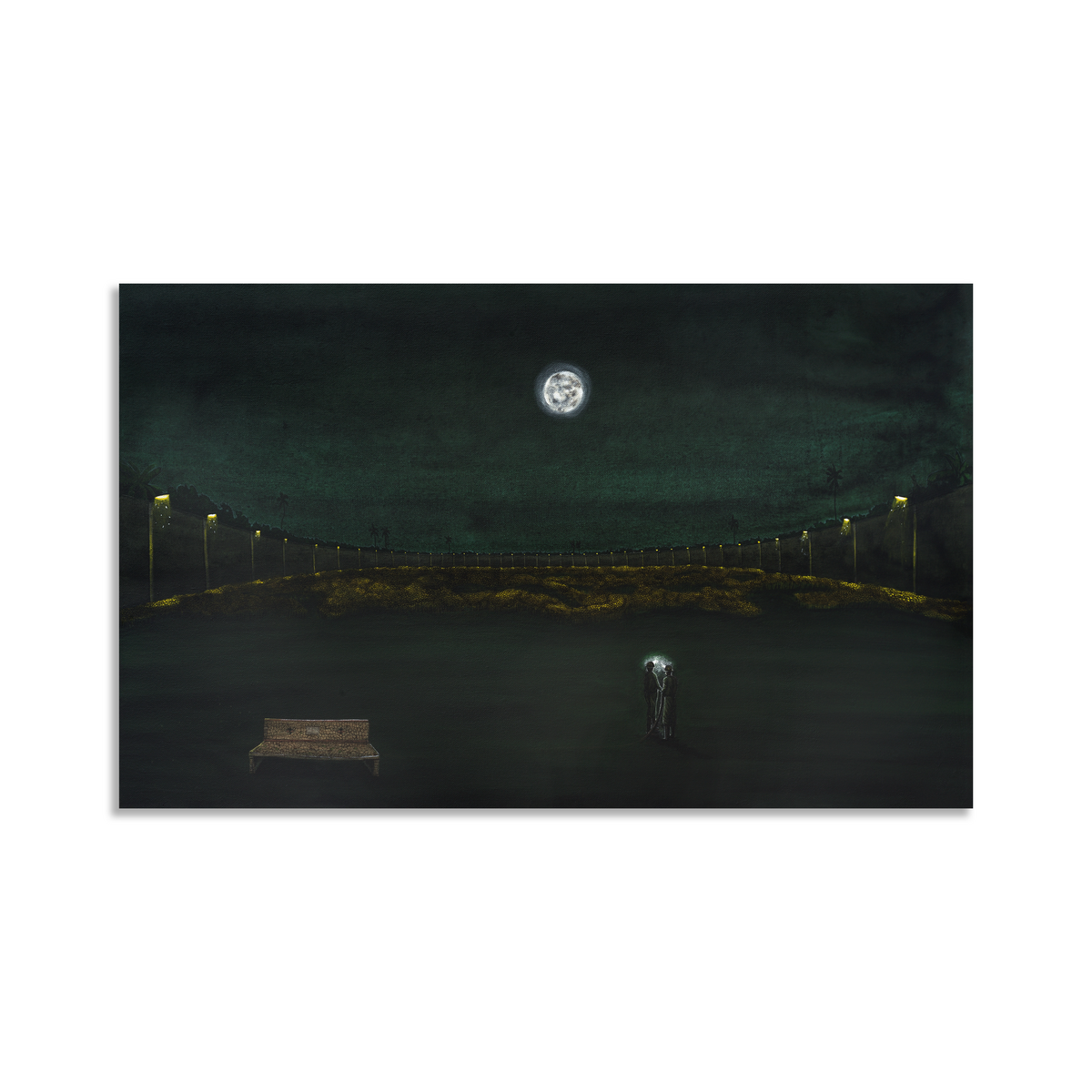 Anyway, the moon will glow