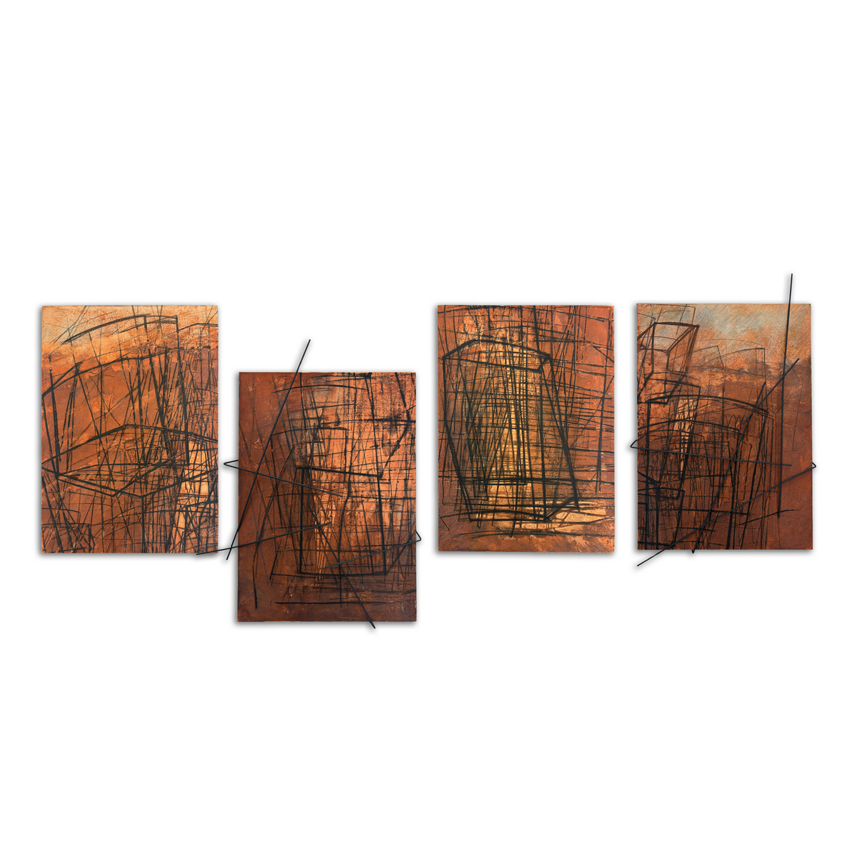 Where does the sunlight meet? (set of 4)