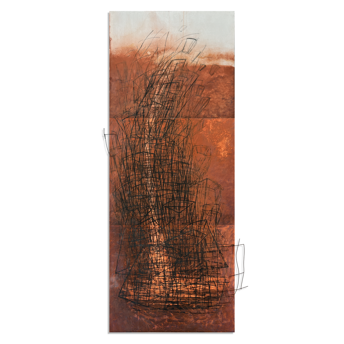 Sky Is Orange I (tryptich)