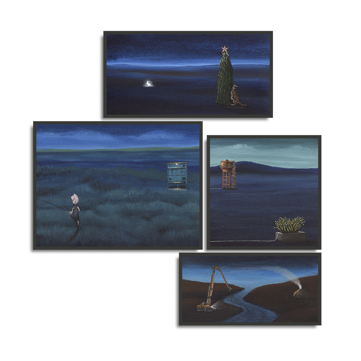 Song of a traveller series (set of 4)