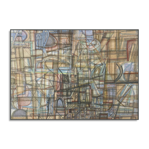 Hustle and  Bustle - (unframed)