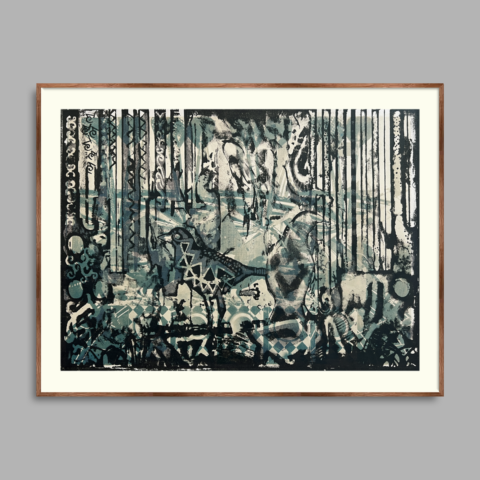 SERIES-‘BREATHING BLUE - (edition 1/1)