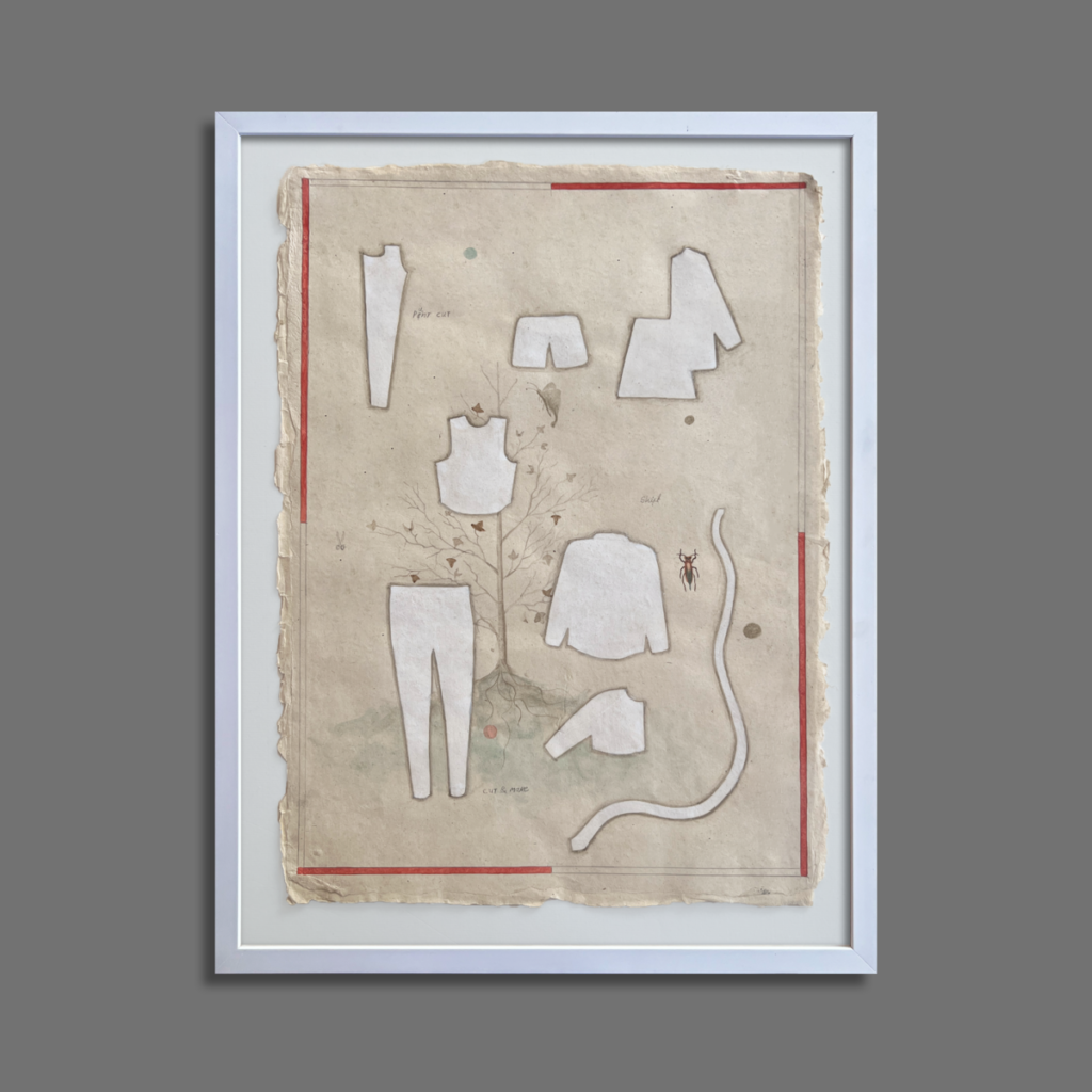 Cotton and cut out