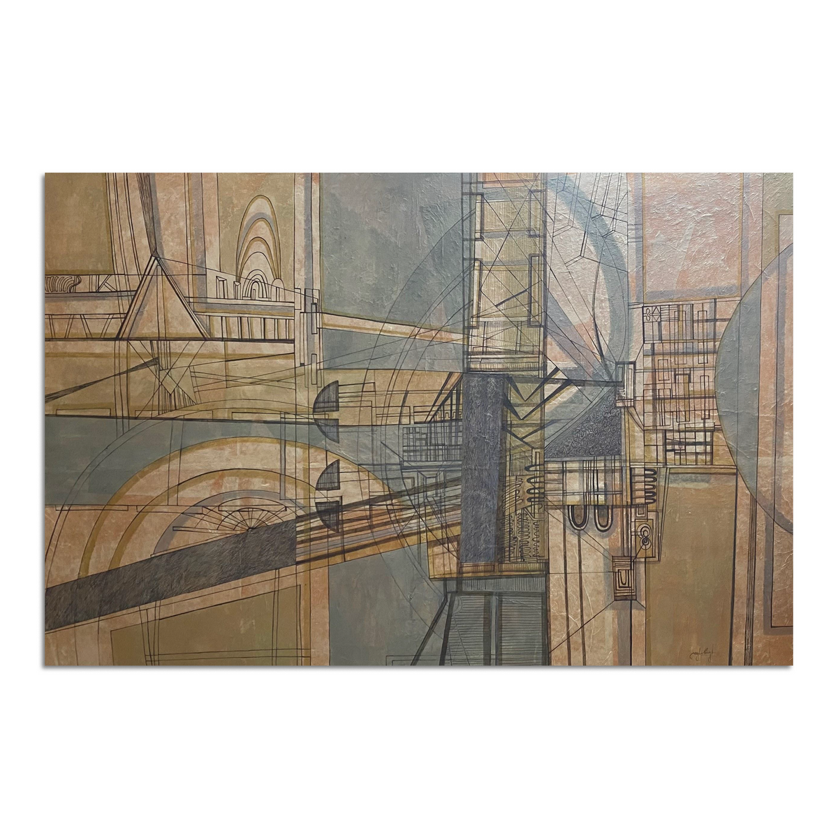 Between thought and structure