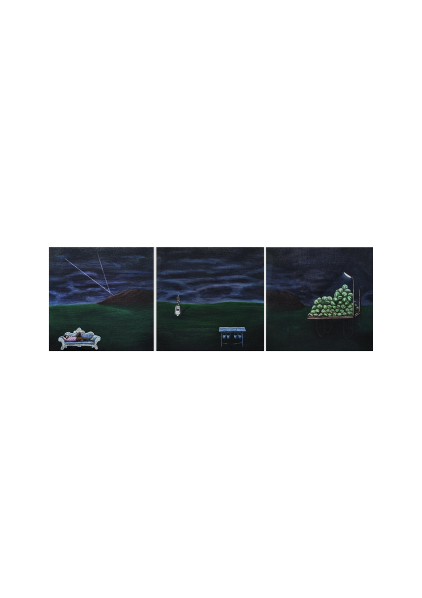 A Night Tour - (Tryptic)