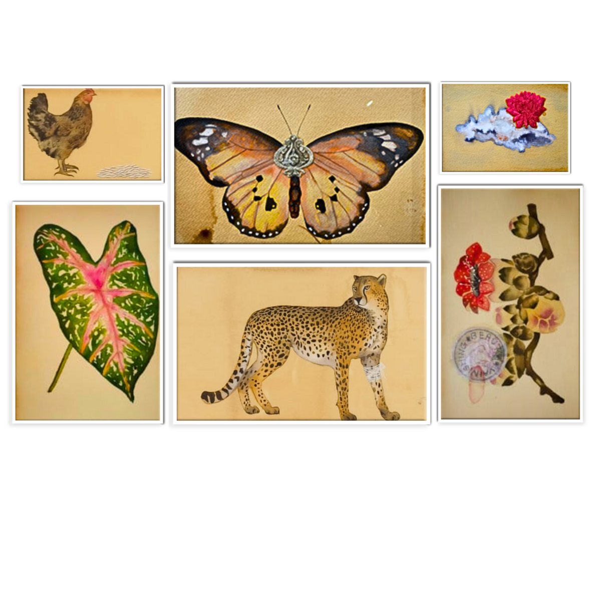 Untitled (set of 6)
